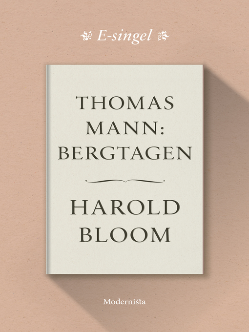 Titeldetaljer för Thomas Mann av Harold Bloom - Tillgänglig